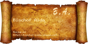 Bischof Aida névjegykártya